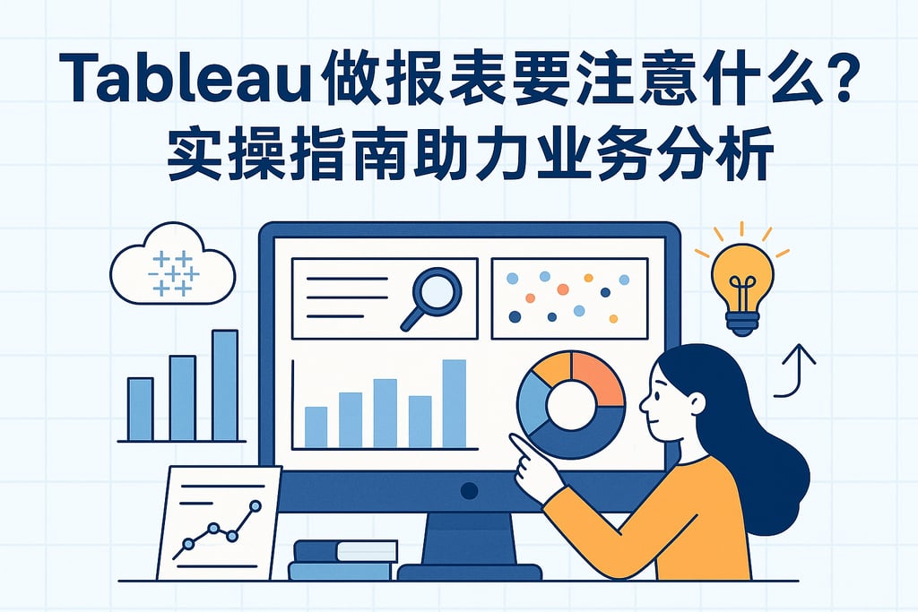 Tableau做报表要注意什么？实操指南助力业务分析