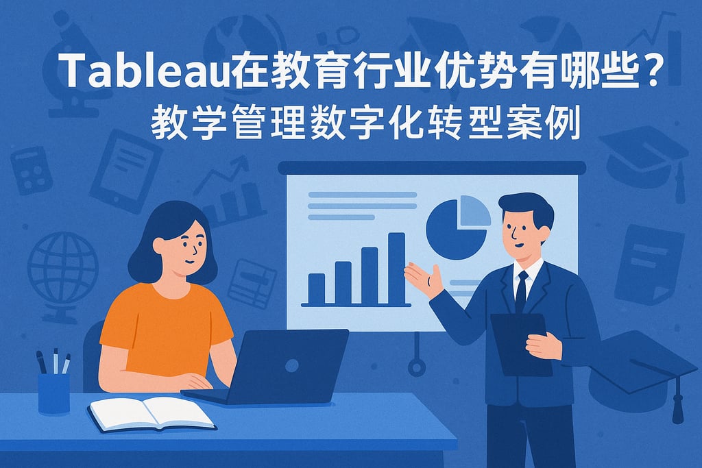 Tableau在教育行业优势有哪些？教学管理数字化转型案例