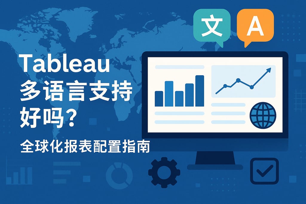 Tableau多语言支持好吗？全球化报表配置指南