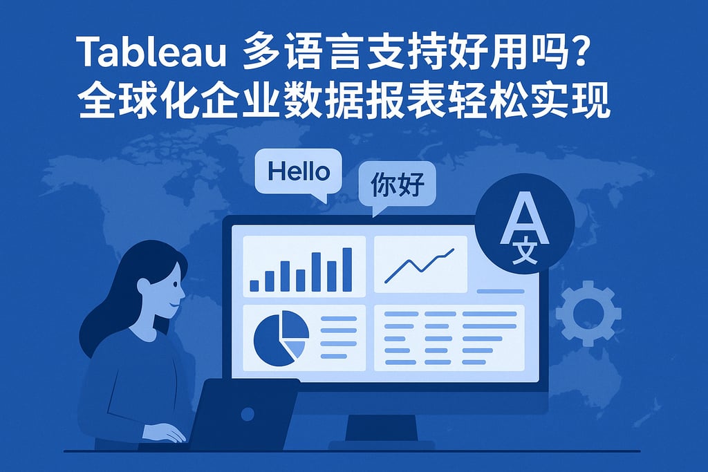 Tableau多语言支持好用吗？全球化企业数据报表轻松实现