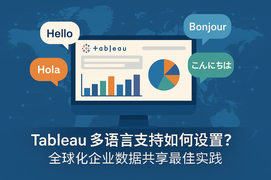 Tableau多语言支持如何设置？全球化企业数据共享最佳实践