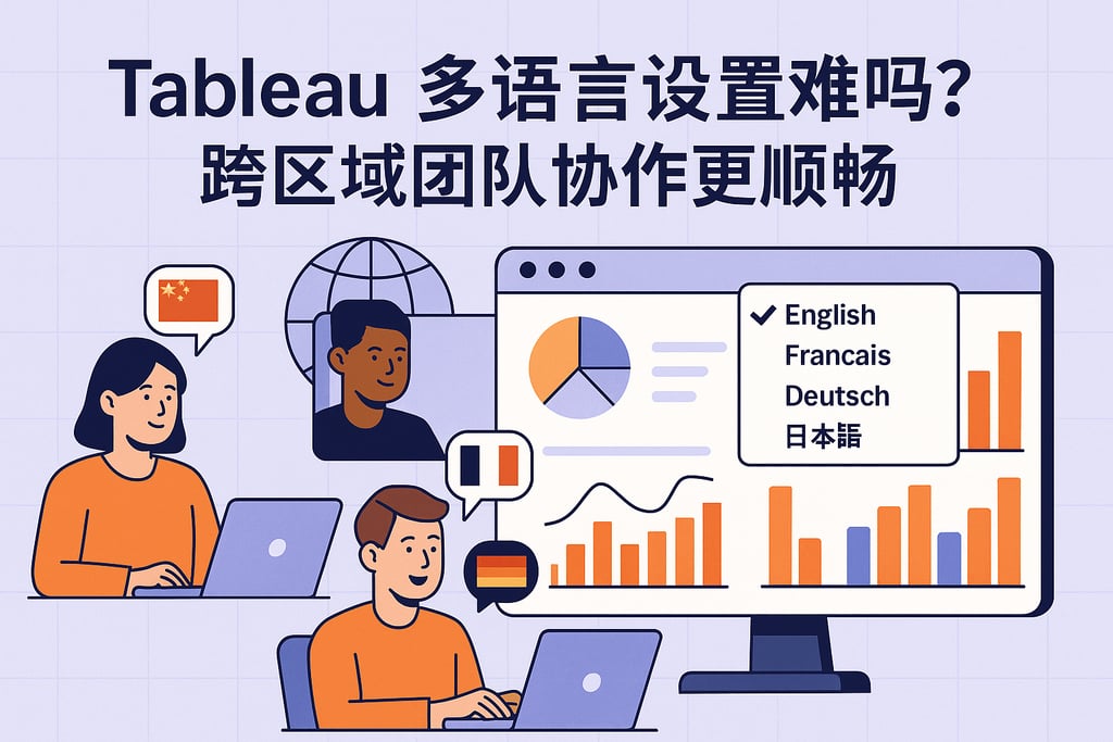 Tableau多语言设置难吗？跨区域团队协作更顺畅