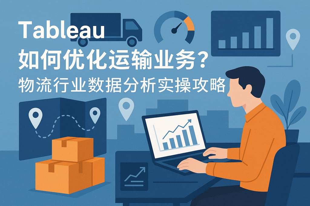 Tableau如何优化运输业务？物流行业数据分析实操攻略