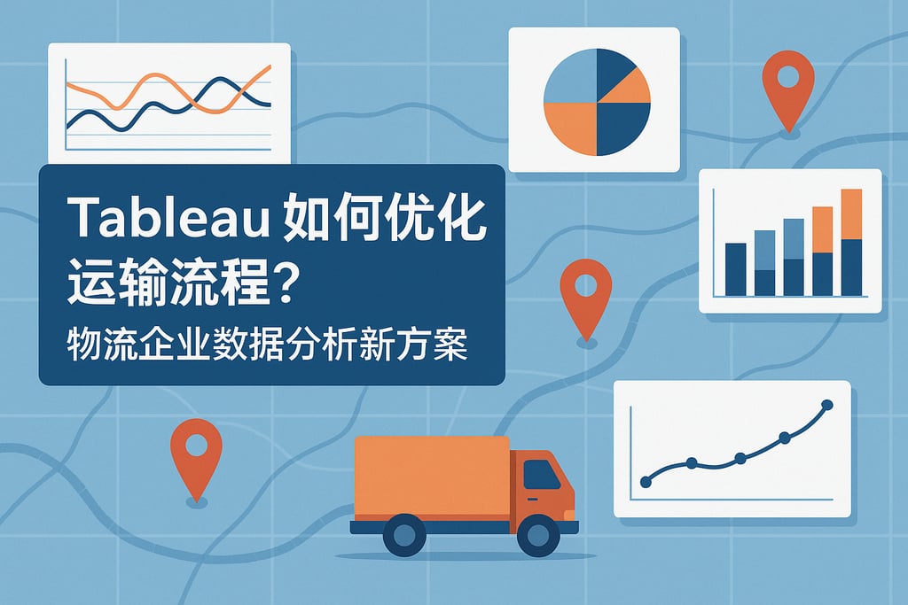 Tableau如何优化运输流程？物流企业数据分析新方案