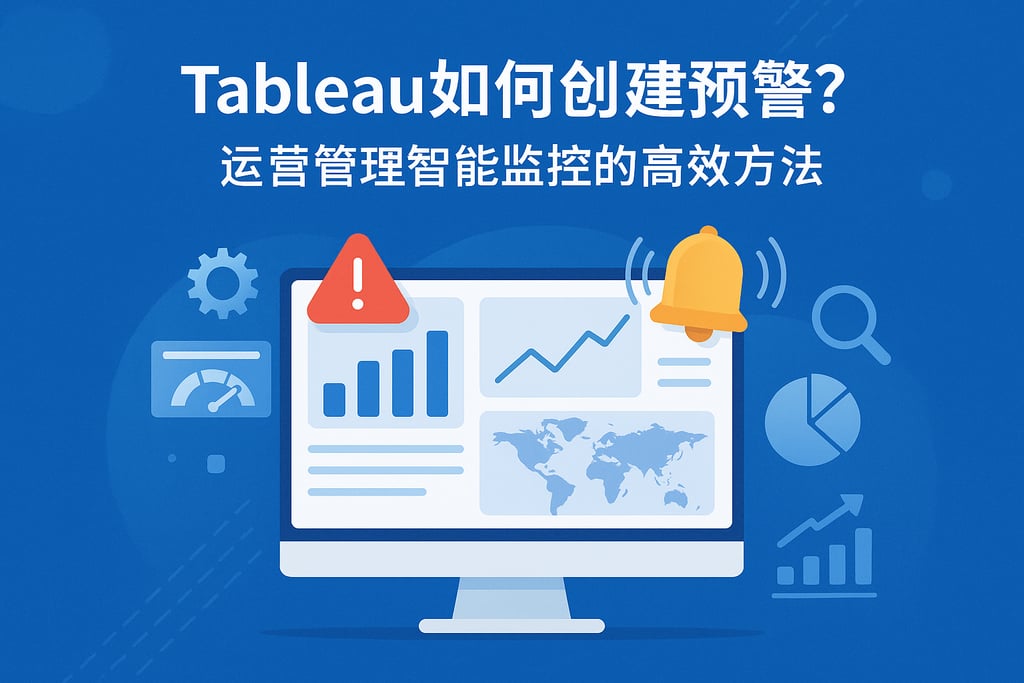 Tableau如何创建预警？运营管理智能监控的高效方法