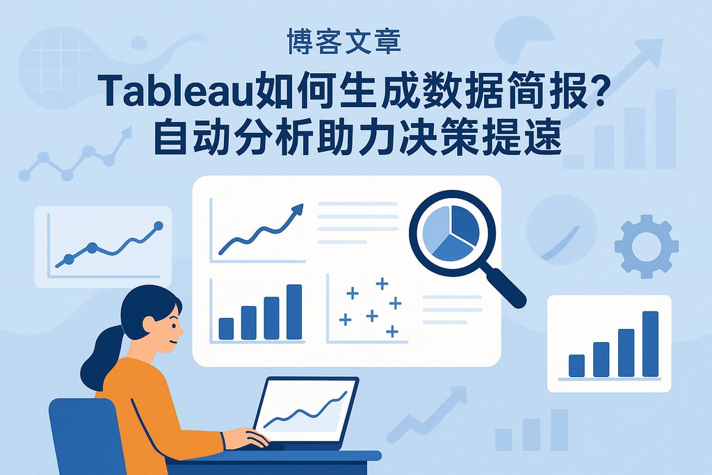 Tableau如何生成数据简报？自动分析助力决策提速