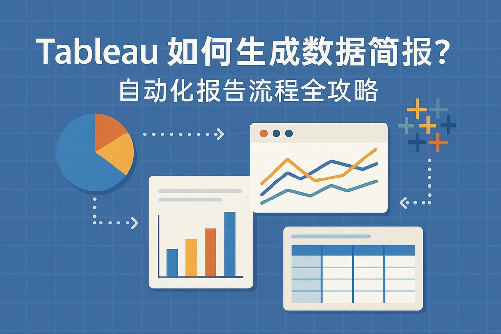 Tableau如何生成数据简报？自动化报告流程全攻略