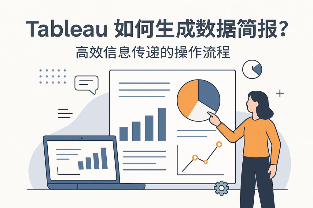 Tableau如何生成数据简报？高效信息传递的操作流程