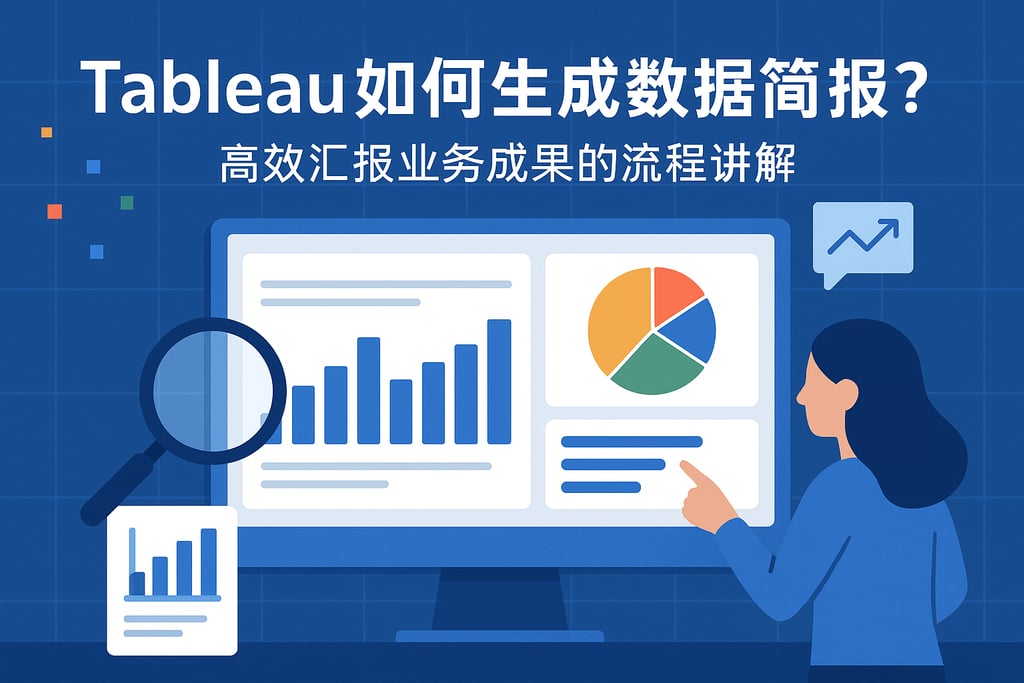 Tableau如何生成数据简报？高效汇报业务成果的流程讲解