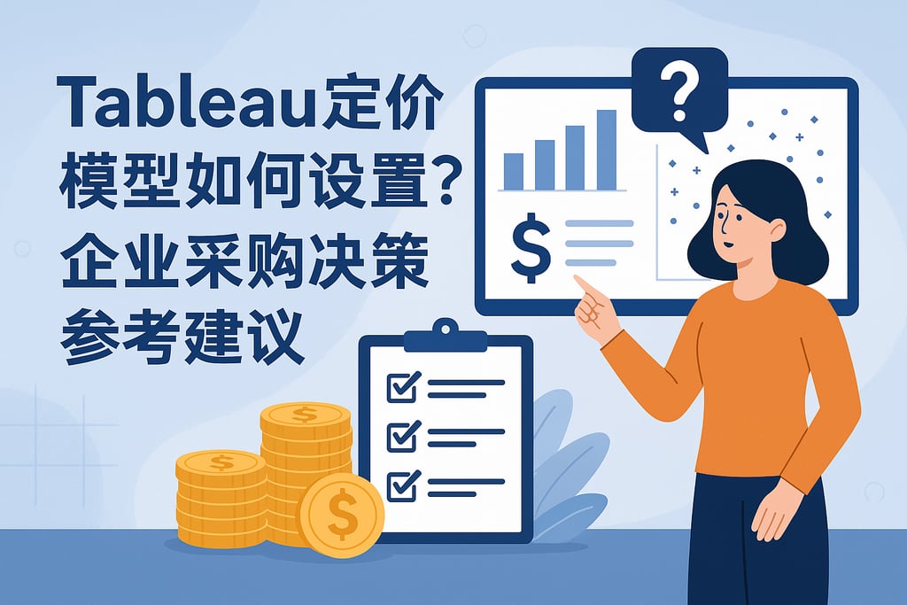 Tableau定价模型如何设置？企业采购决策参考建议