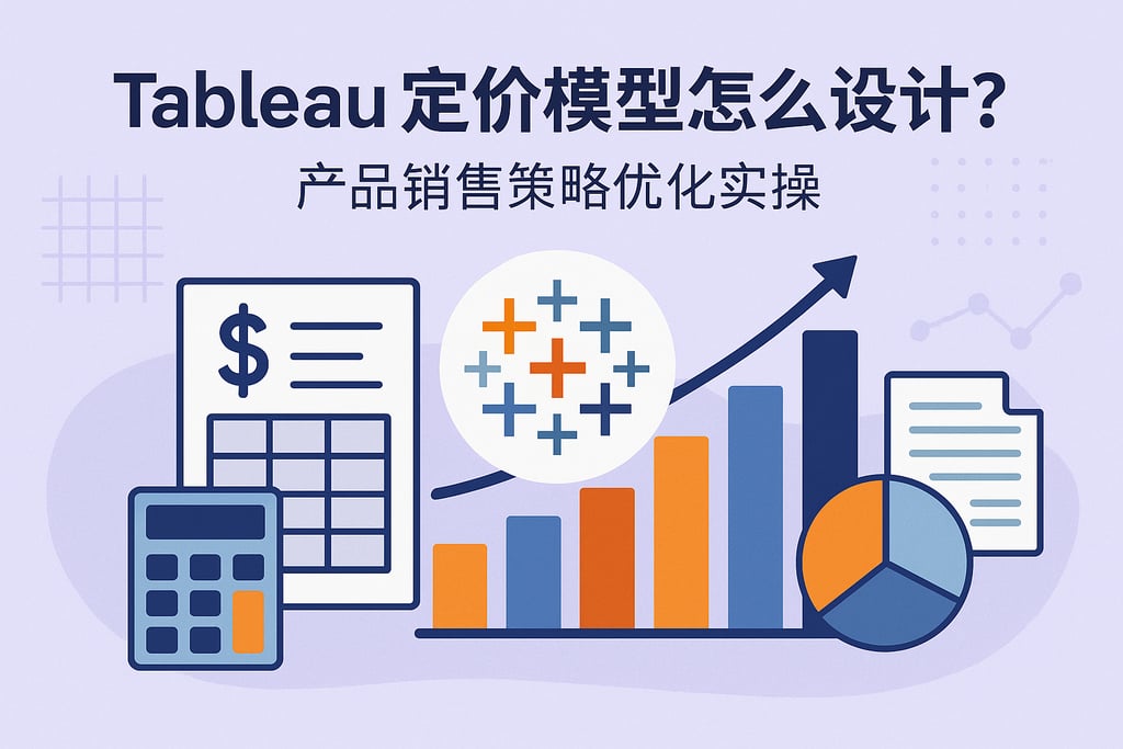Tableau定价模型怎么设计？产品销售策略优化实操