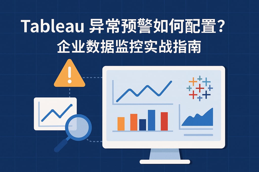 Tableau异常预警如何配置？企业数据监控实战指南