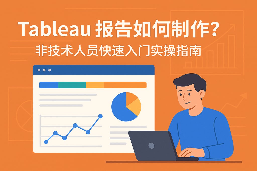 Tableau报告如何制作？非技术人员快速入门实操指南