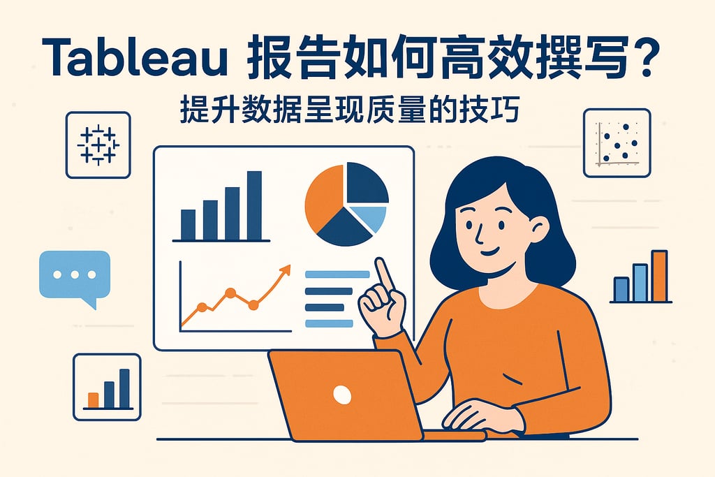 Tableau报告如何高效撰写？提升数据呈现质量的技巧