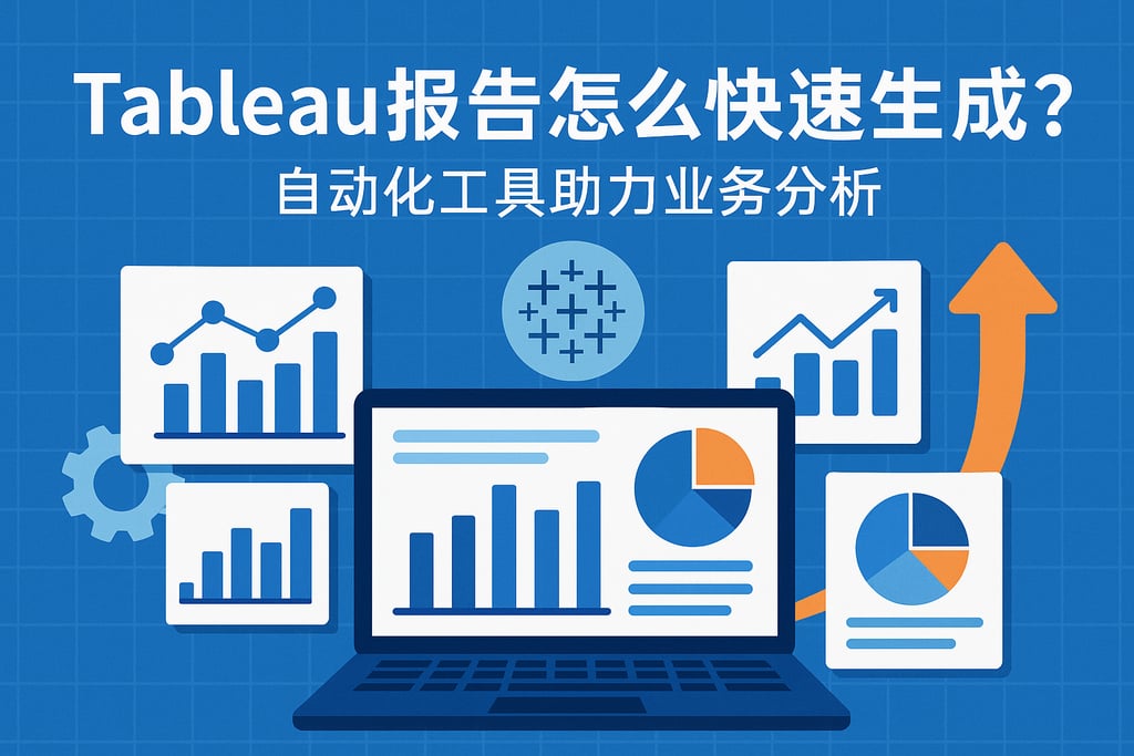 Tableau报告怎么快速生成？自动化工具助力业务分析