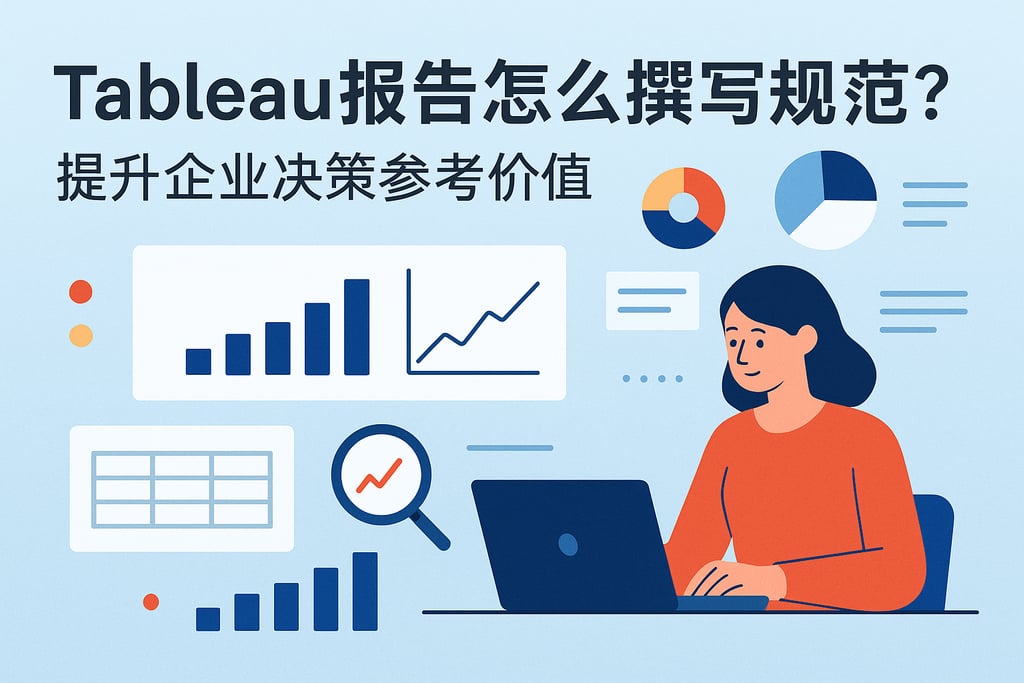 Tableau报告怎么撰写规范？提升企业决策参考价值