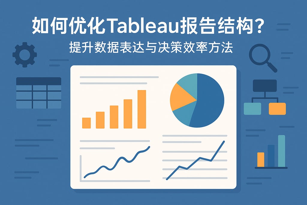 Tableau报告结构如何优化？提升数据表达与决策效率方法