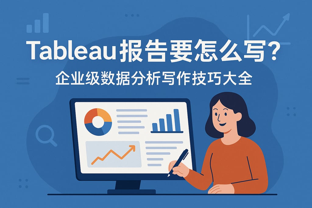 Tableau报告要怎么写？企业级数据分析写作技巧大全