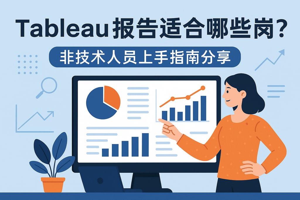 Tableau报告适合哪些岗位？非技术人员上手指南分享