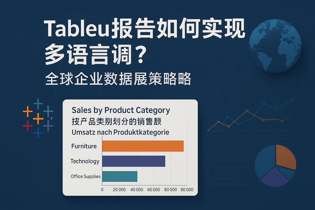 Tableau报表如何实现多语言？全球化企业数据展现策略