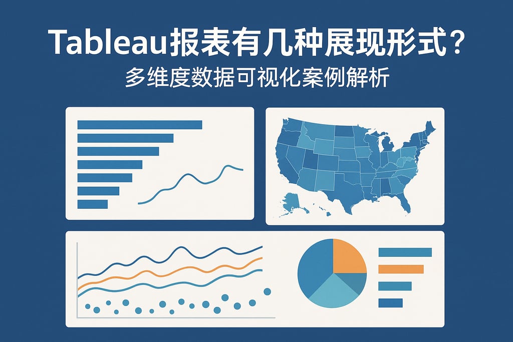 Tableau报表有几种展现形式？多维度数据可视化案例解析