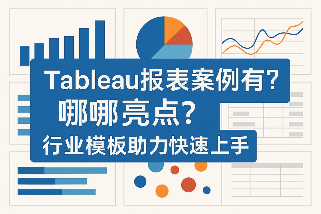 Tableau报表案例有哪些亮点？行业模板助力快速上手