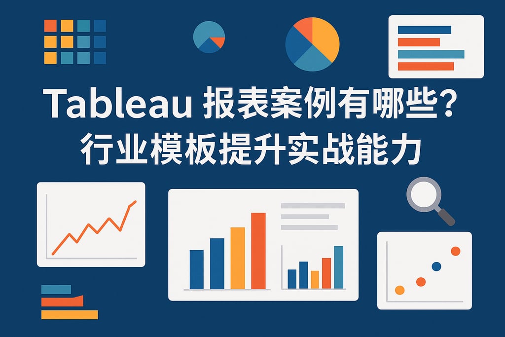 Tableau报表案例有哪些？行业模板提升实战能力