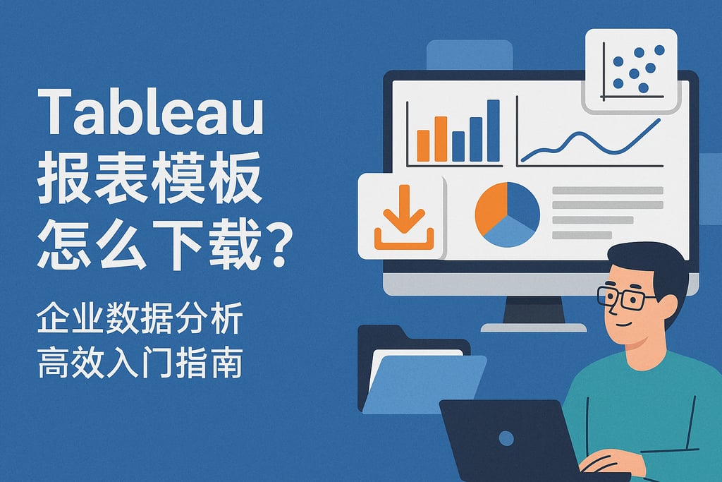 Tableau报表模板怎么下载？企业数据分析高效入门指南