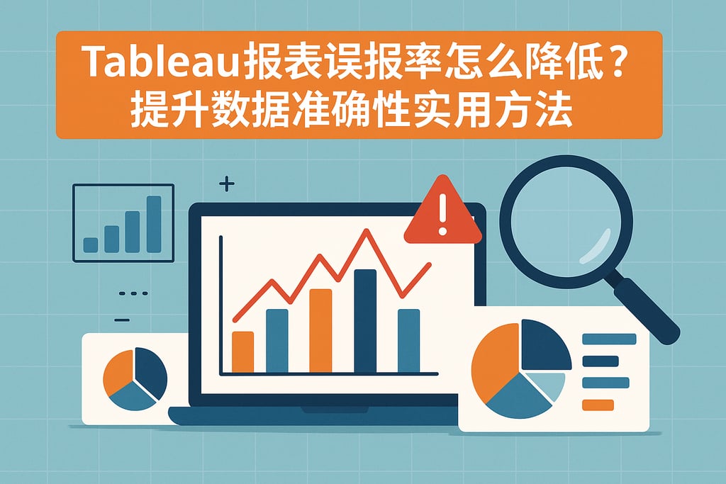 Tableau报表误报率怎么降低？提升数据准确性实用方法