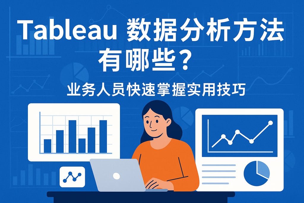 Tableau数据分析方法有哪些？业务人员快速掌握实用技巧
