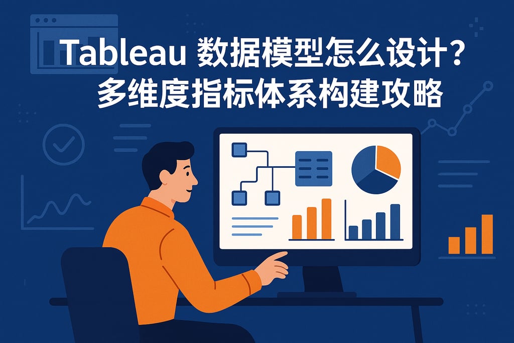 Tableau数据模型怎么设计？多维度指标体系构建攻略
