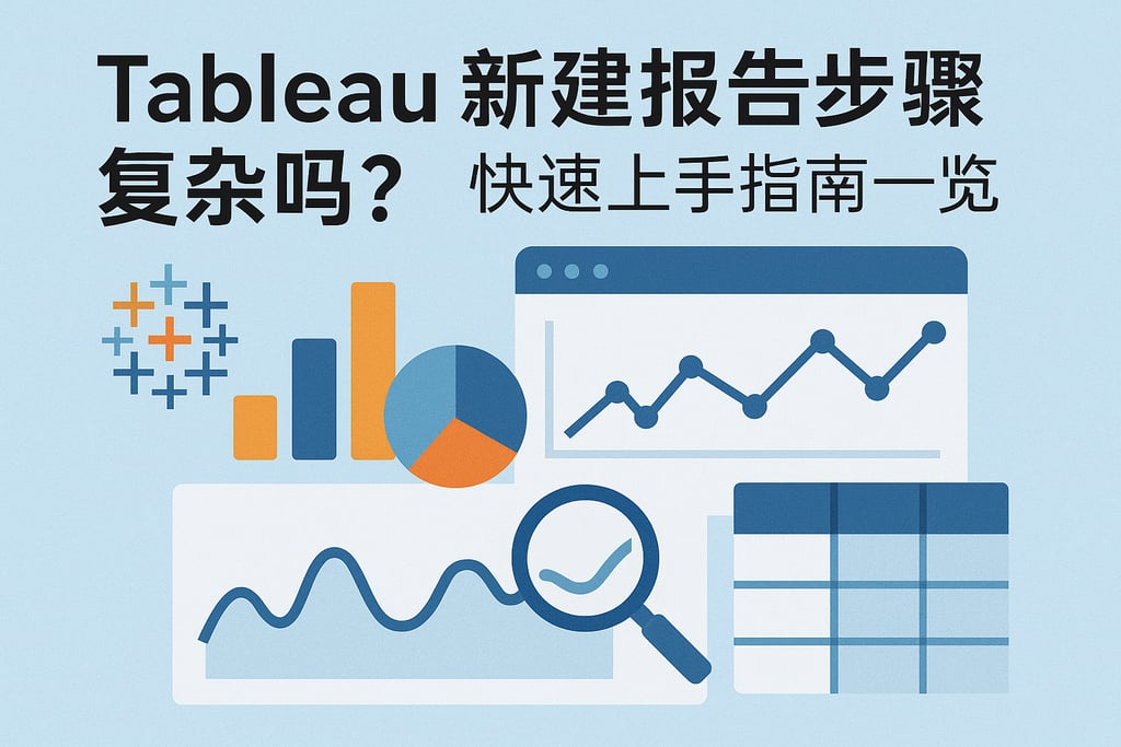Tableau新建报告步骤复杂吗？快速上手指南一览