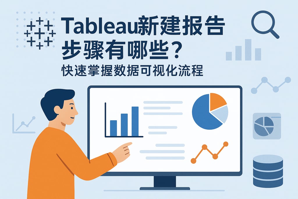 Tableau新建报告步骤有哪些？快速掌握数据可视化流程