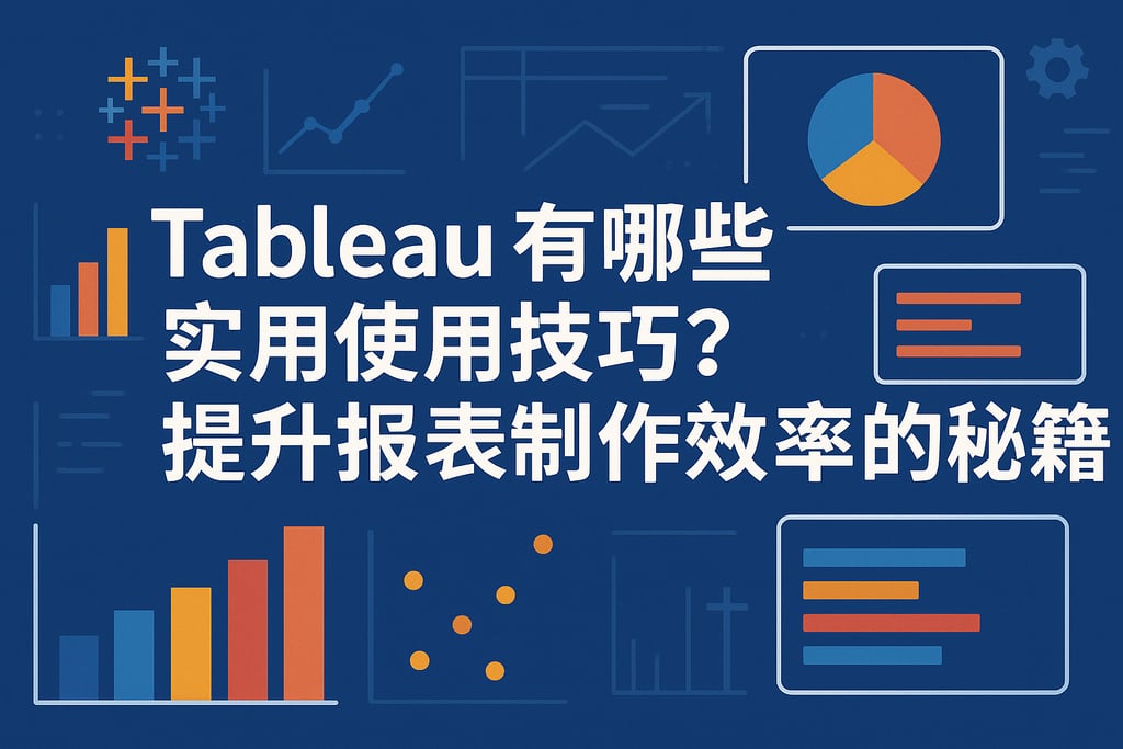 Tableau有哪些实用使用技巧？提升报表制作效率的秘籍