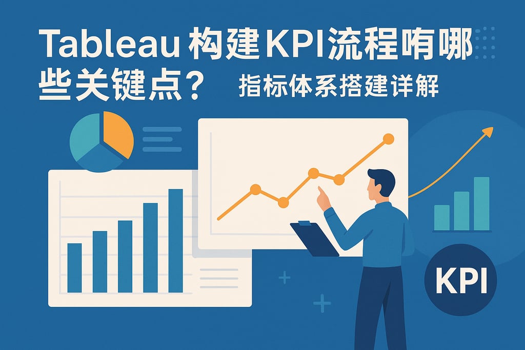 Tableau构建KPI流程有哪些关键点？指标体系搭建详解