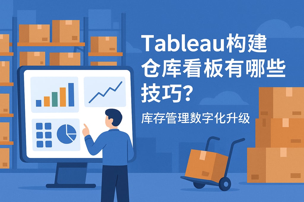 Tableau构建仓库看板有哪些技巧？库存管理数字化升级