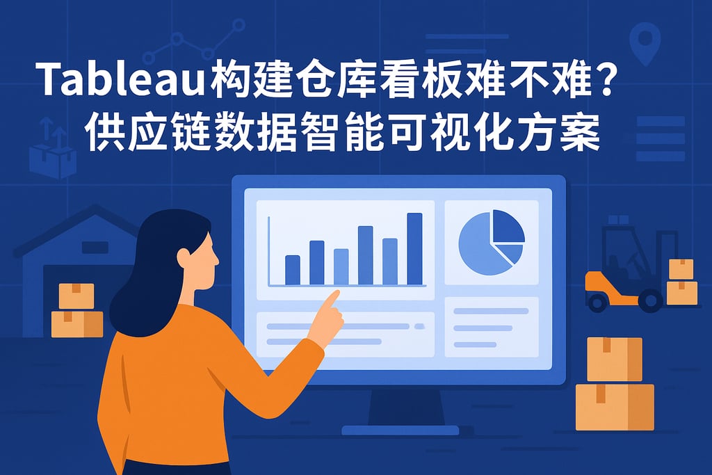 Tableau构建仓库看板难不难？供应链数据智能可视化方案