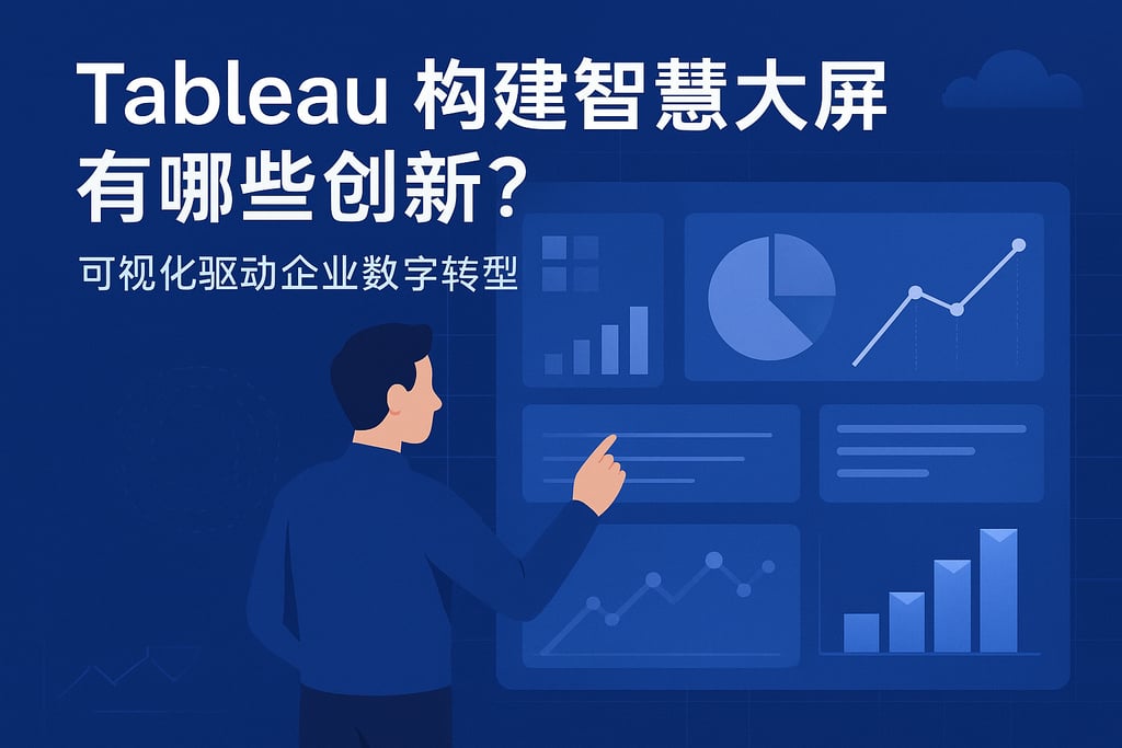 Tableau构建智慧大屏有哪些创新？可视化驱动企业数字转型