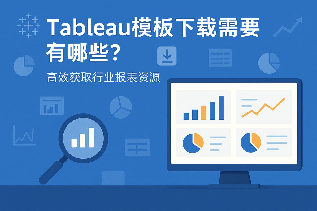 Tableau模板下载渠道有哪些？高效获取行业报表资源