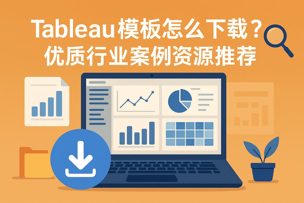 Tableau模板怎么下载？优质行业案例资源推荐