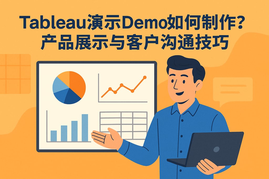 Tableau演示Demo如何制作？产品展示与客户沟通技巧