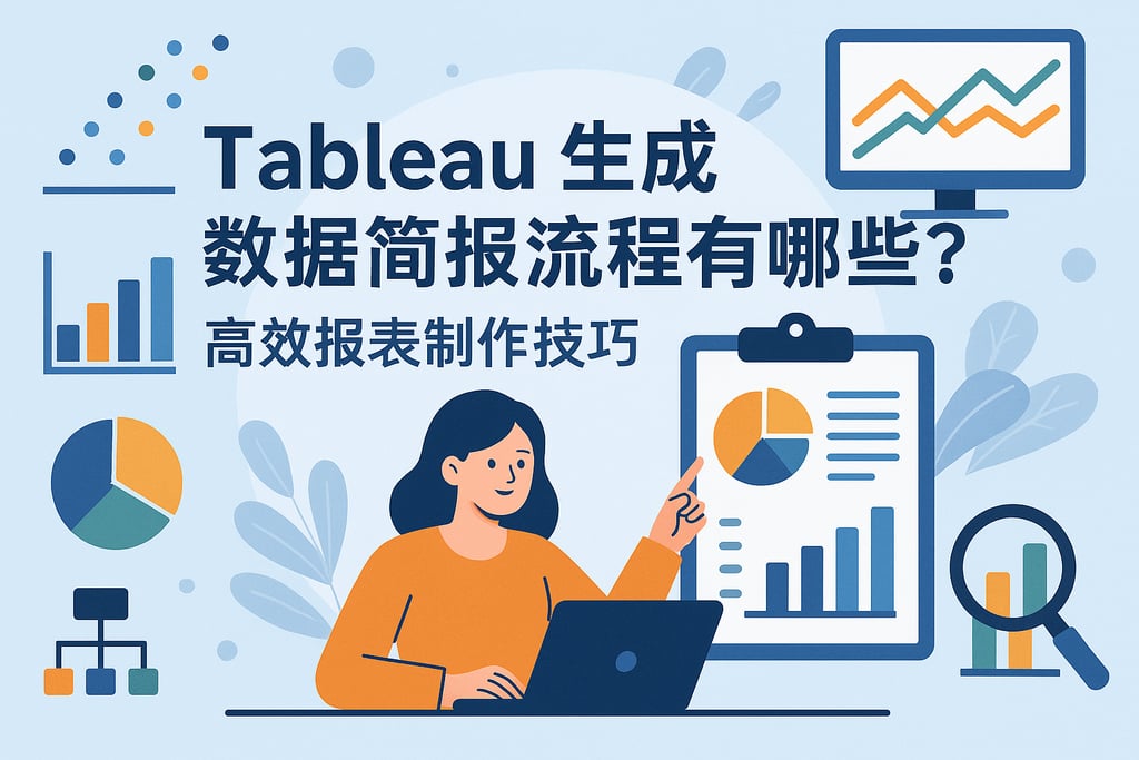 Tableau生成数据简报流程有哪些？高效报表制作技巧