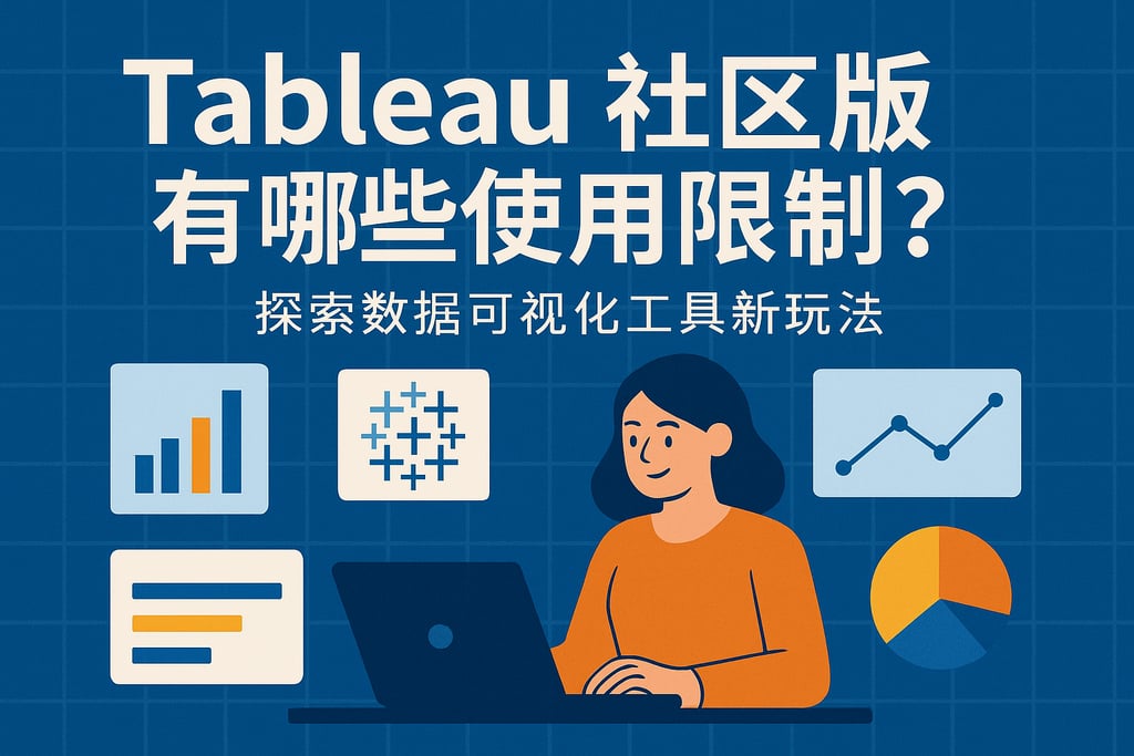 Tableau社区版有哪些使用限制？探索数据可视化工具新玩法