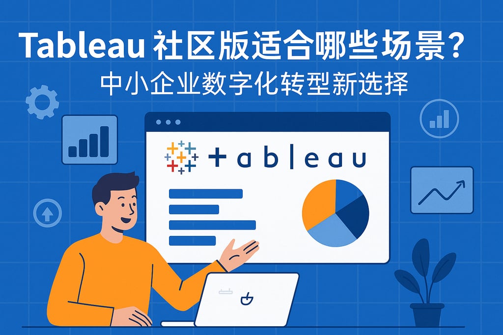 Tableau社区版适合哪些场景？中小企业数字化转型新选择