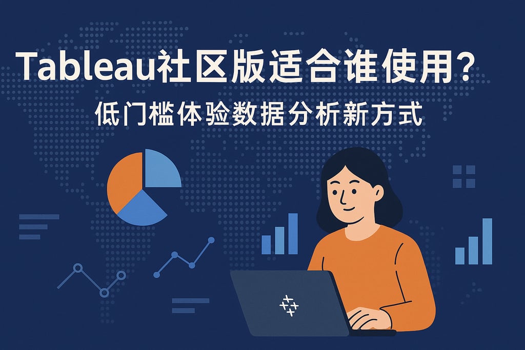Tableau社区版适合谁使用？低门槛体验数据分析新方式