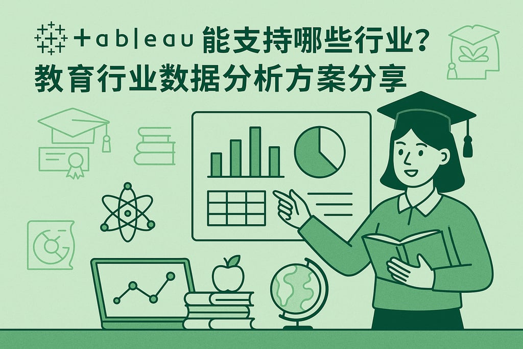 Tableau能支持哪些行业？教育行业数据分析方案分享