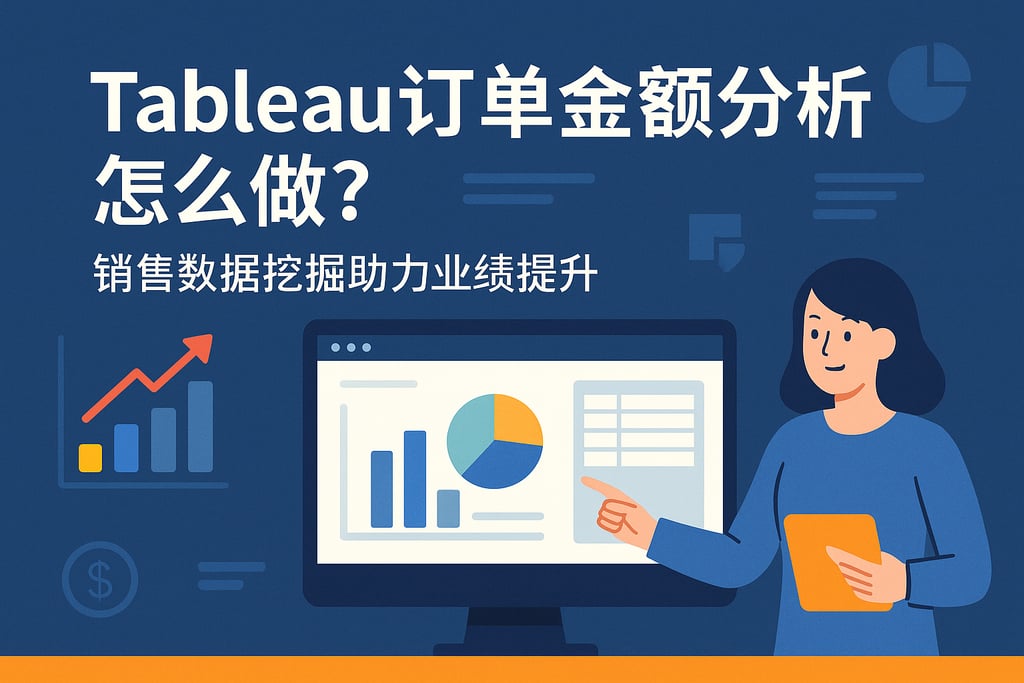 Tableau订单金额分析怎么做？销售数据挖掘助力业绩提升