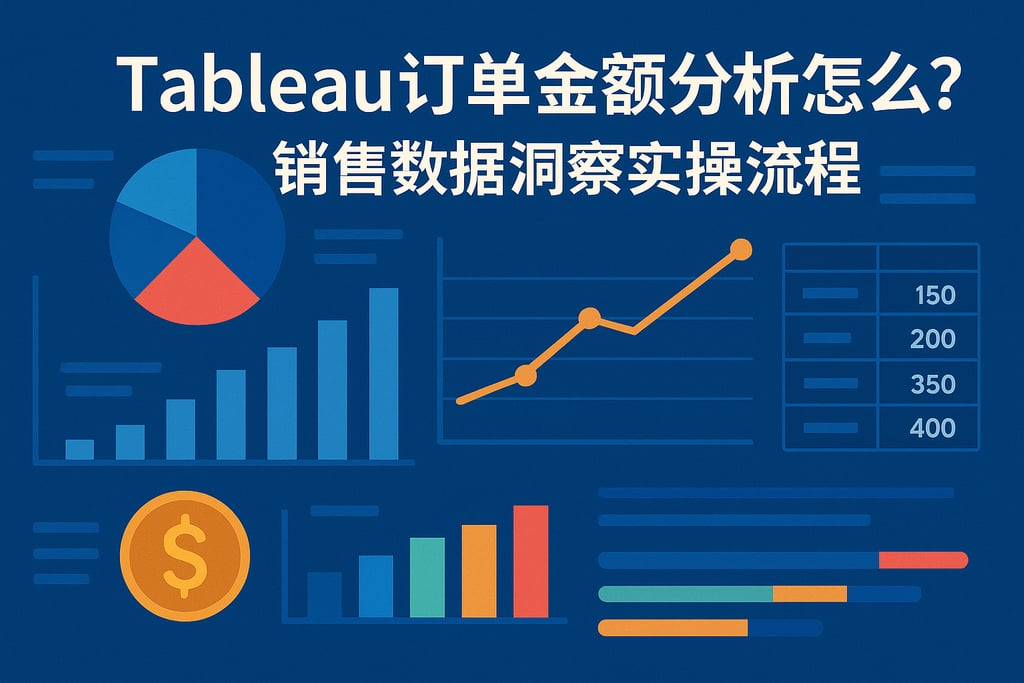 Tableau订单金额分析怎么做？销售数据洞察实操流程