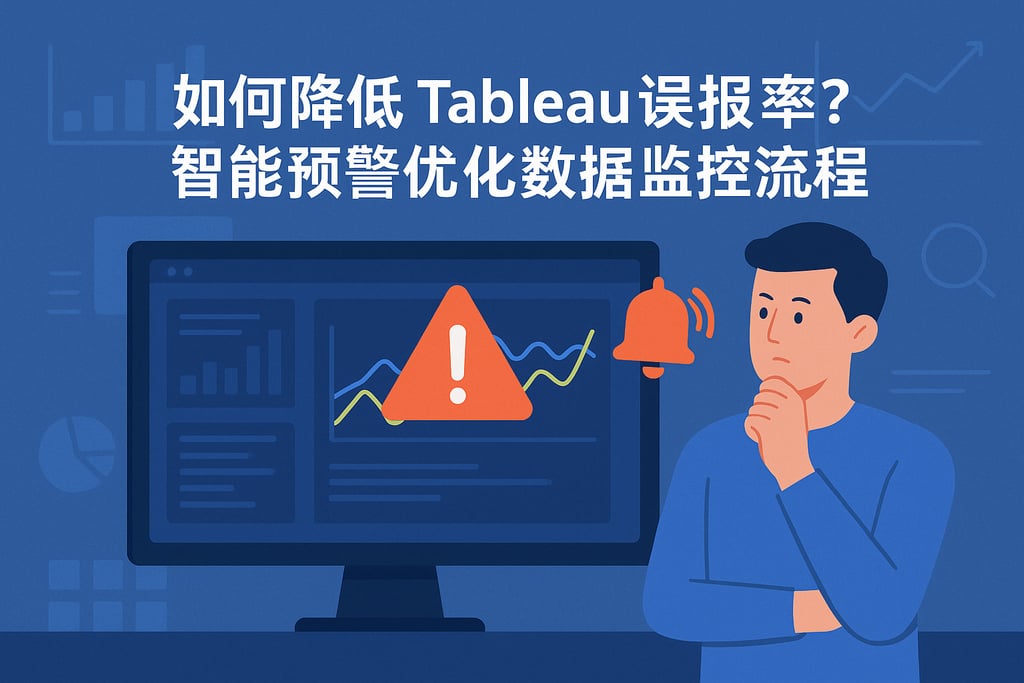 Tableau误报率如何降低？智能预警优化数据监控流程