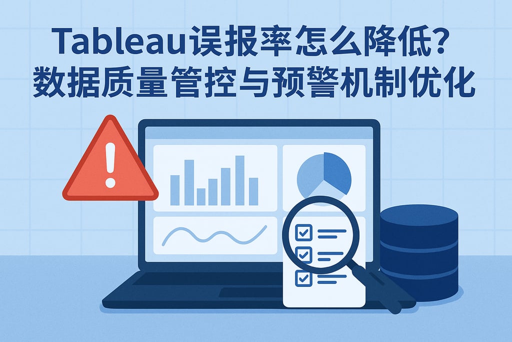 Tableau误报率怎么降低？数据质量管控与预警机制优化